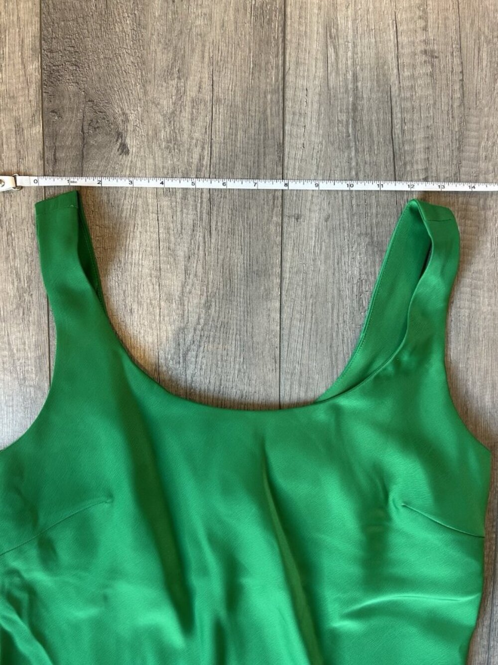 Anne Klein Sheath Midi Dress Size 6 NWT Sleeveless Green spring Wedding Guest - Picture 12 of 16